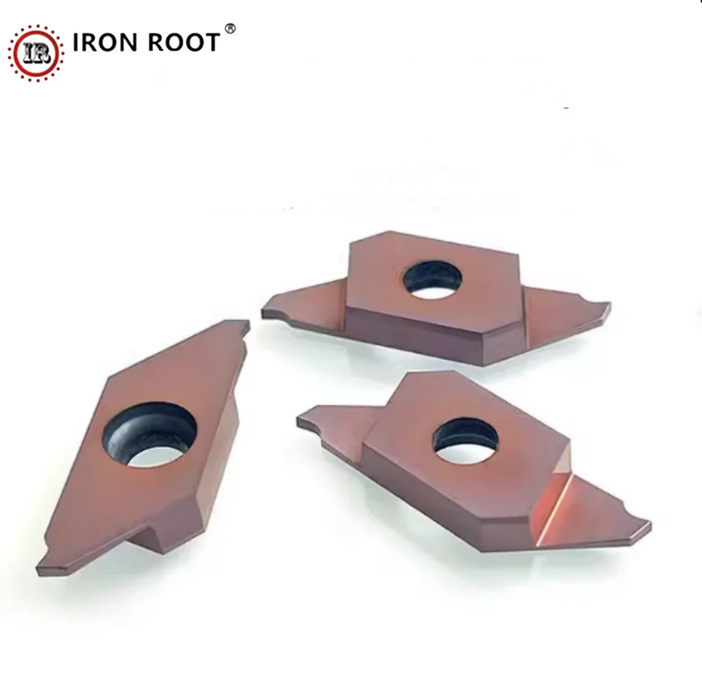 Imagem -05 - Torno de Metal Ferramenta de Torneamento Inserção de Corte e Sulco Root de Ferro Ctpa250fln Tg1155 Cnc Máquina de Caminhada 50 Pcs