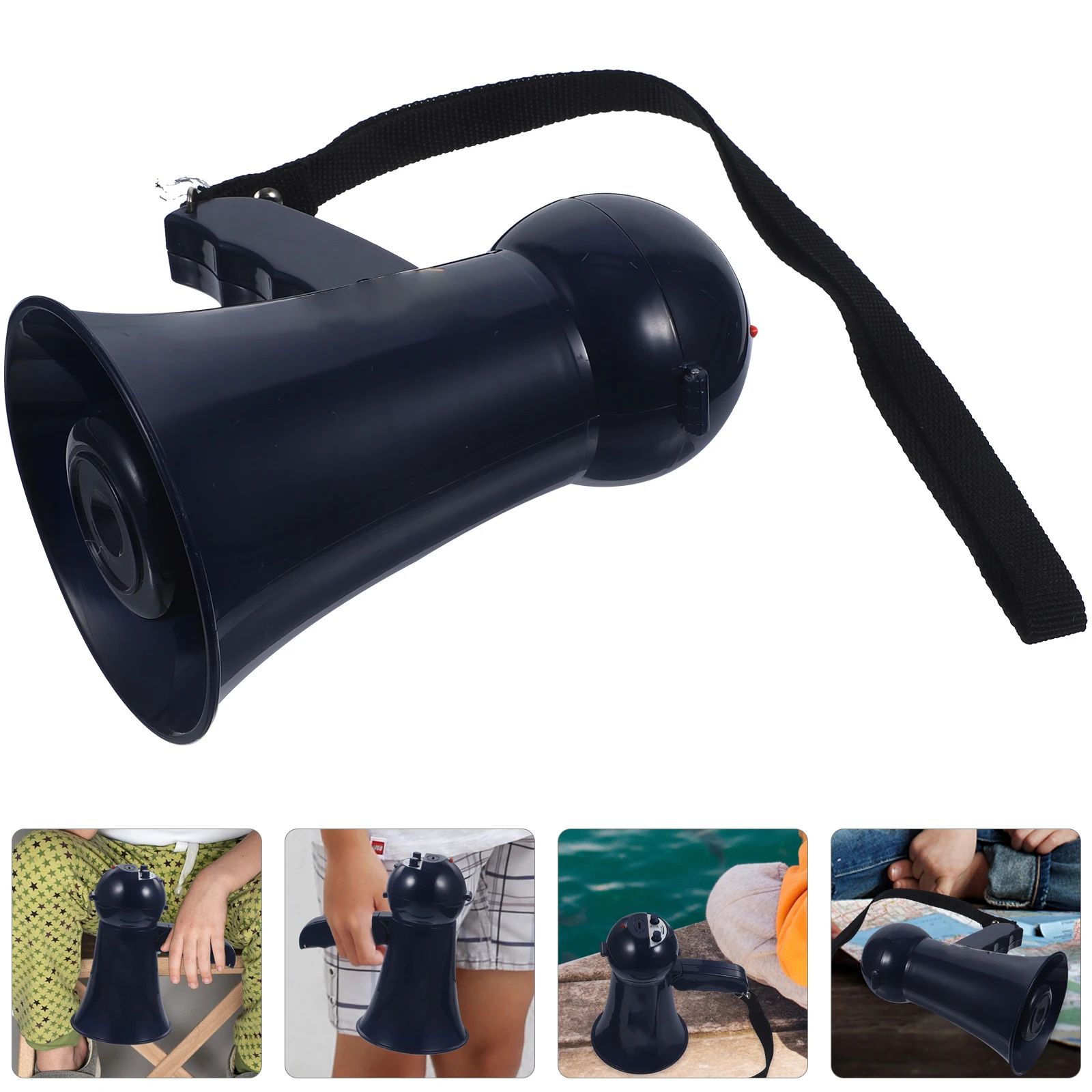 

Police Megaphone Funny Loudspeaker Role Child Mini Megaphone Lightweight Voice Amplifier Emergency Tool Playtime
