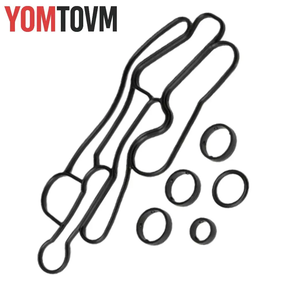 

1 комплект прокладок масляного радиатора, подходящих для Land Rover Discovery LR4 Range Rover LR013151 LR040738 LR061969 LR013149, автомобильные аксессуары