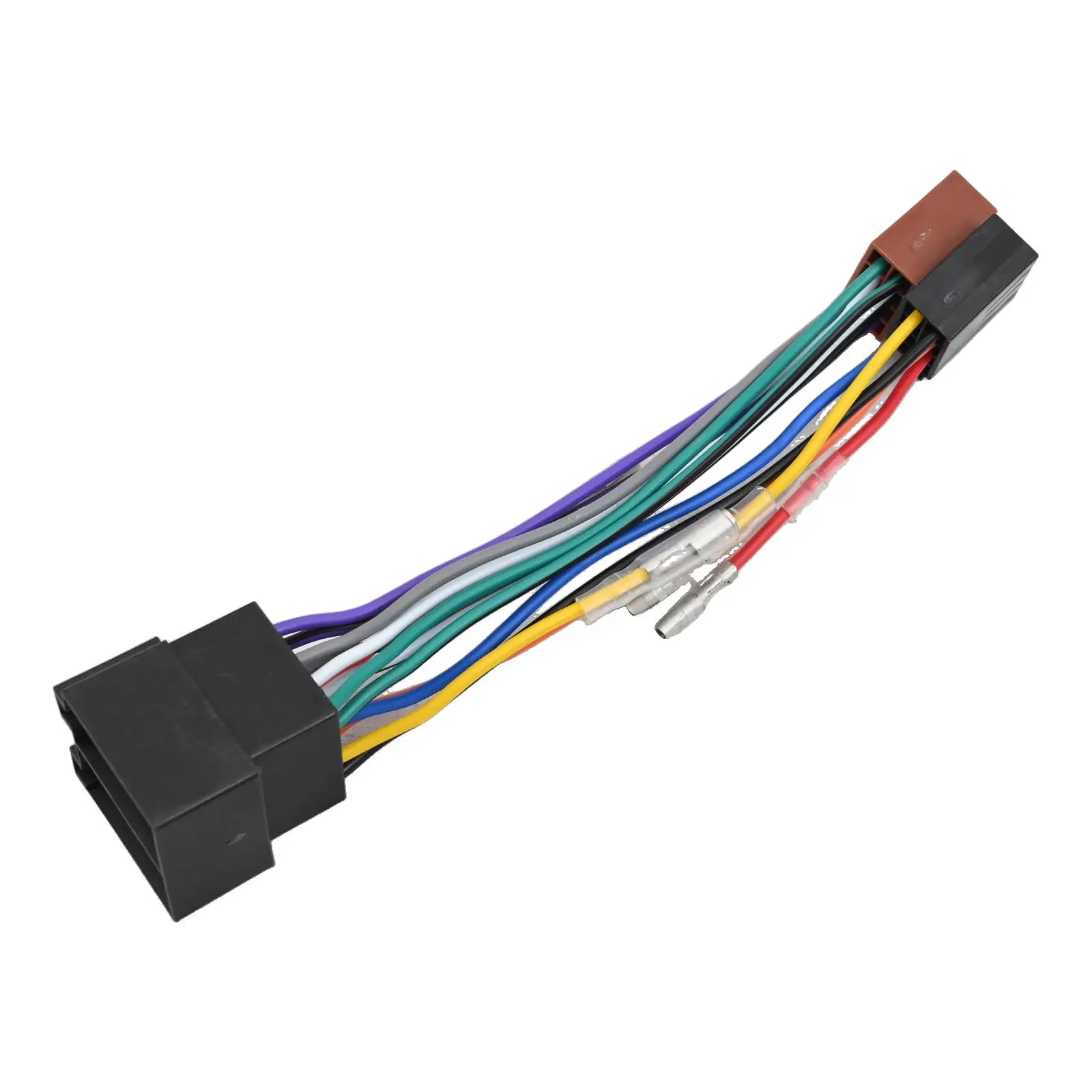 16 Pin Radio Cable Car Stereo Harness Non-Deformed Design Practical Wiring Solution Reliable Connection For ISO Interface Radios