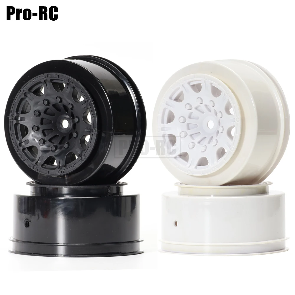 4Pcs Plastic Wheel Rim Hub for RC Car 1/10 Short-Course Traxxas Slash HPI VKAR KR2 10SC