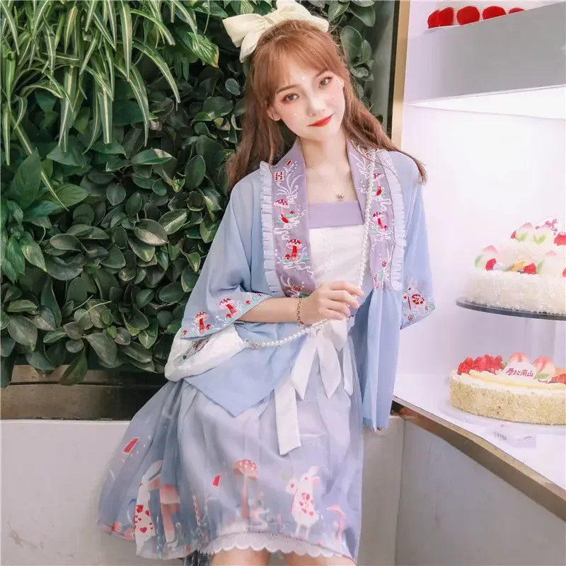 

2024 chinese style modern improved dress daily dress girl sweet improved hanfu dress ancient costume a241