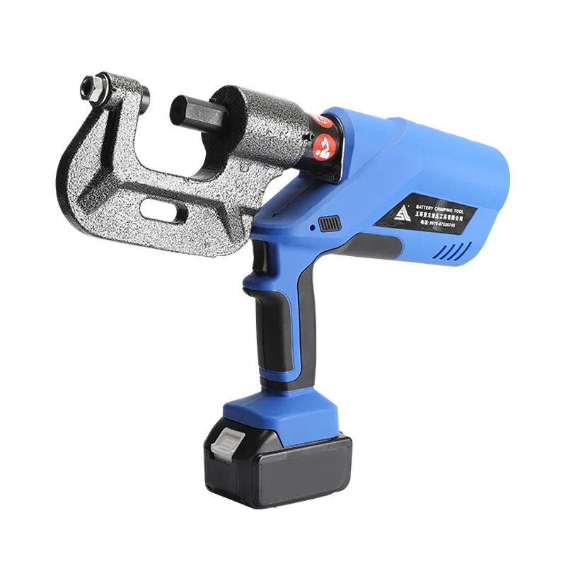 EZ-28 Rechargeable Hydraulic Riveting Machine Automatic Air Duct Flange Angle Iron Sheet Punching Single Head Crimp Rivet