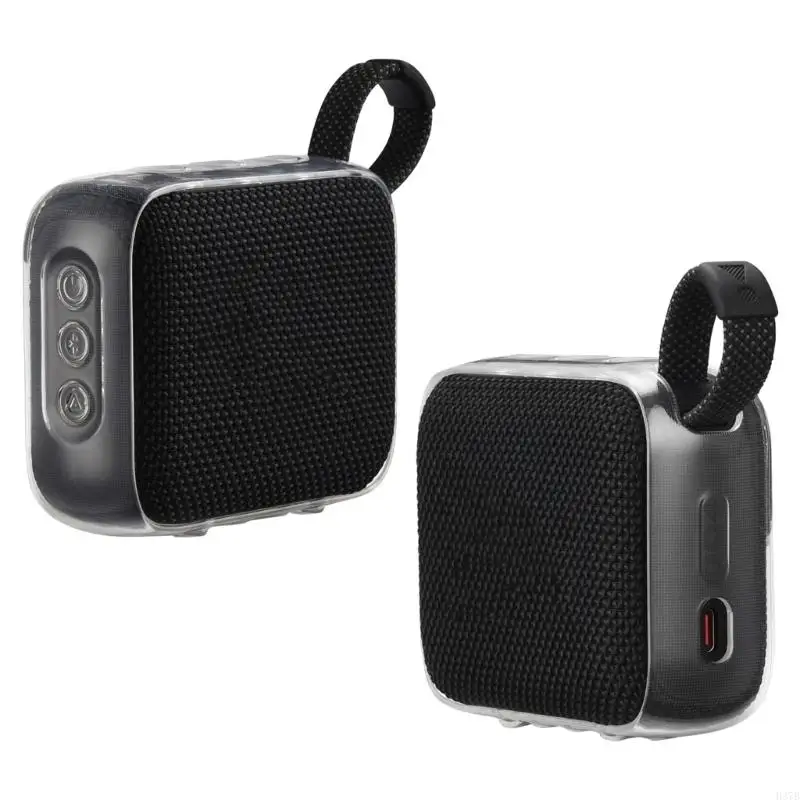 H37b Clear TPU Case Couvercle pour GO 4 Compatible Enceinte à résistante à