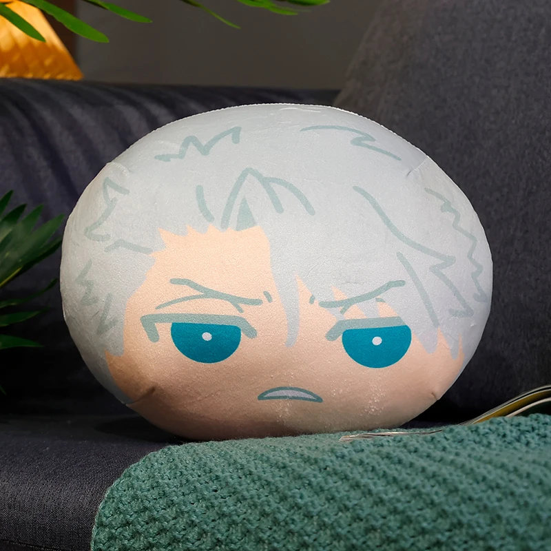 Anime BLEACH Kurosaki Ichigo Kuchiki Byakuya Hitsugaya Toushirou Rukia Cosplay Plush Mantou Dumpling Pendant Soft Stuffed Pillow