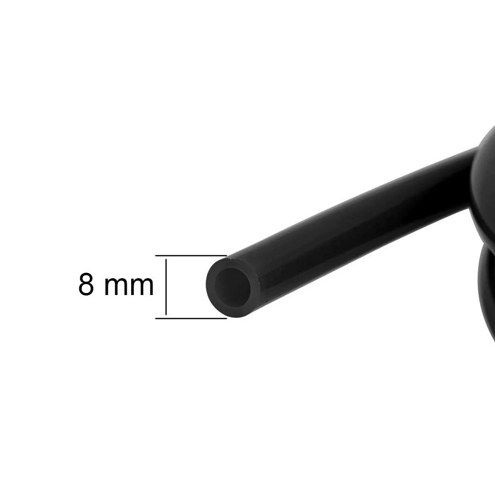 1M Black/Red/Blue/Transparent PU8x5 High-Pressure Anti-Burst Pneumatic Hose 8MM Fitting for Air Pump/Compressor/Car Repair Tools