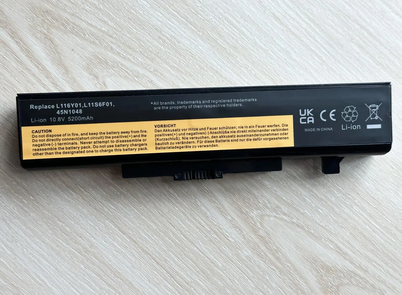 Laptop Battery for Lenovo Y580 Y480 G510 G580 G710 G480 Z480 Z580 Z585 L11M6Y01 L11L6Y01 L11L6F01 L11L6R01 L11N6R01