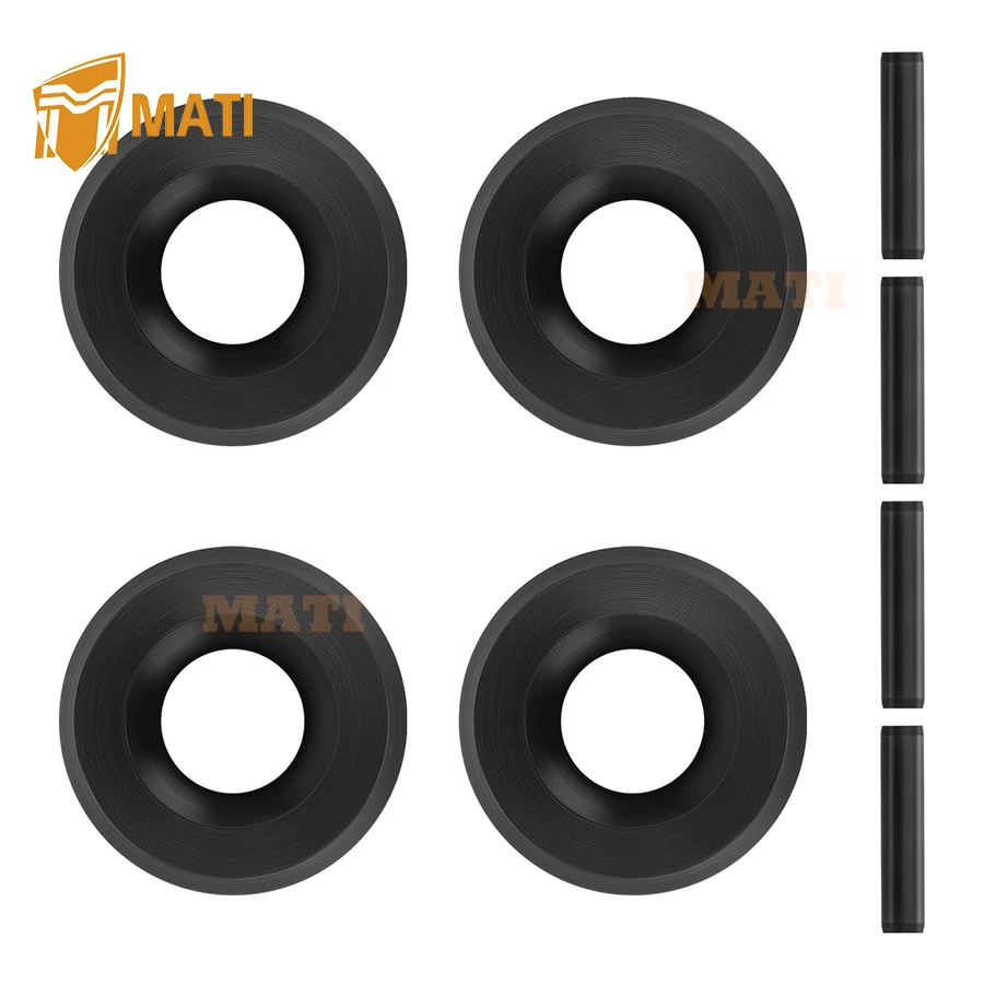 MATI 4Pcs Secondary Clutch Roller Upgraded Pin For Polaris Ranger Sportsman RZR Scrambler 500 570 700 800 850 900 1000 2004-2025