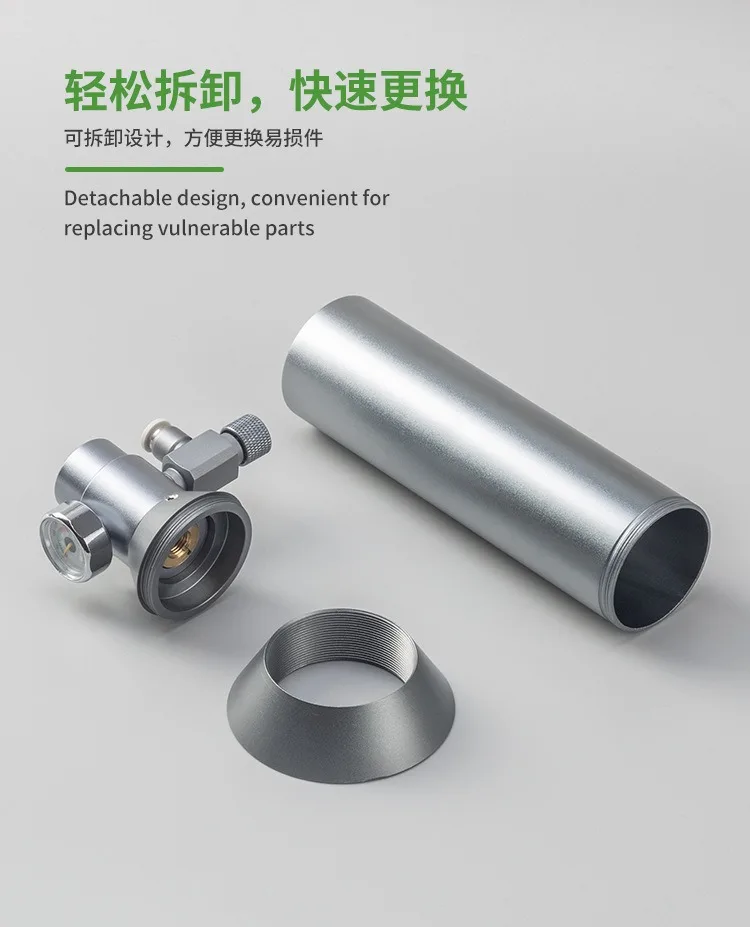 DIY Aquarium CO2 Regler Magnetventil Blase Zähler CO2 Kleine Gas Flasche 3-8UNF Aquarium CO2 Druckminderventil – Detail 14