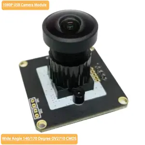Bilashmart 2MP Usb Wide Angle Camera Module 1080P Ov2710 FOV 140/170 Degree Micro Module 30fps Commercial And Industrial Equipment