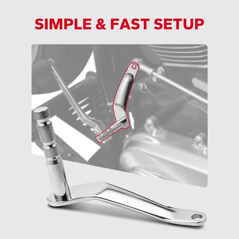 Super Sale Extended Shifter Shaft Shift Arm for Harley Softail 2018-2025 Slim FLSL Heritage Classic Fat Boy Deluxe FLDE Access