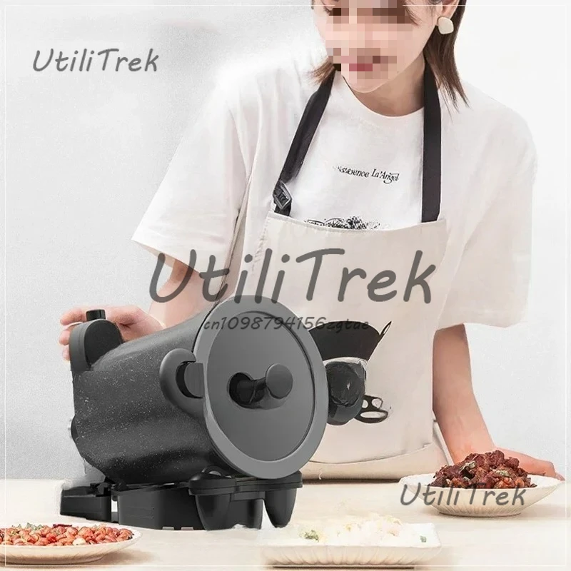 360° Rotating Outdoor and Home Cooking Machine Non-flammable Cooking Machine Fried Rice, Fried Noodles, Barbecue Machine