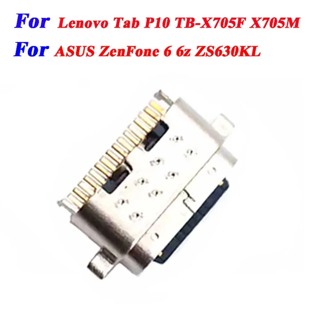 1PCS Type-C Micro USB Charging Dock Connector For Lenovo Tab P10 TB-X705F X705M/ASUS ZenFone 6 6z ZS630KL Charger Plug Port
