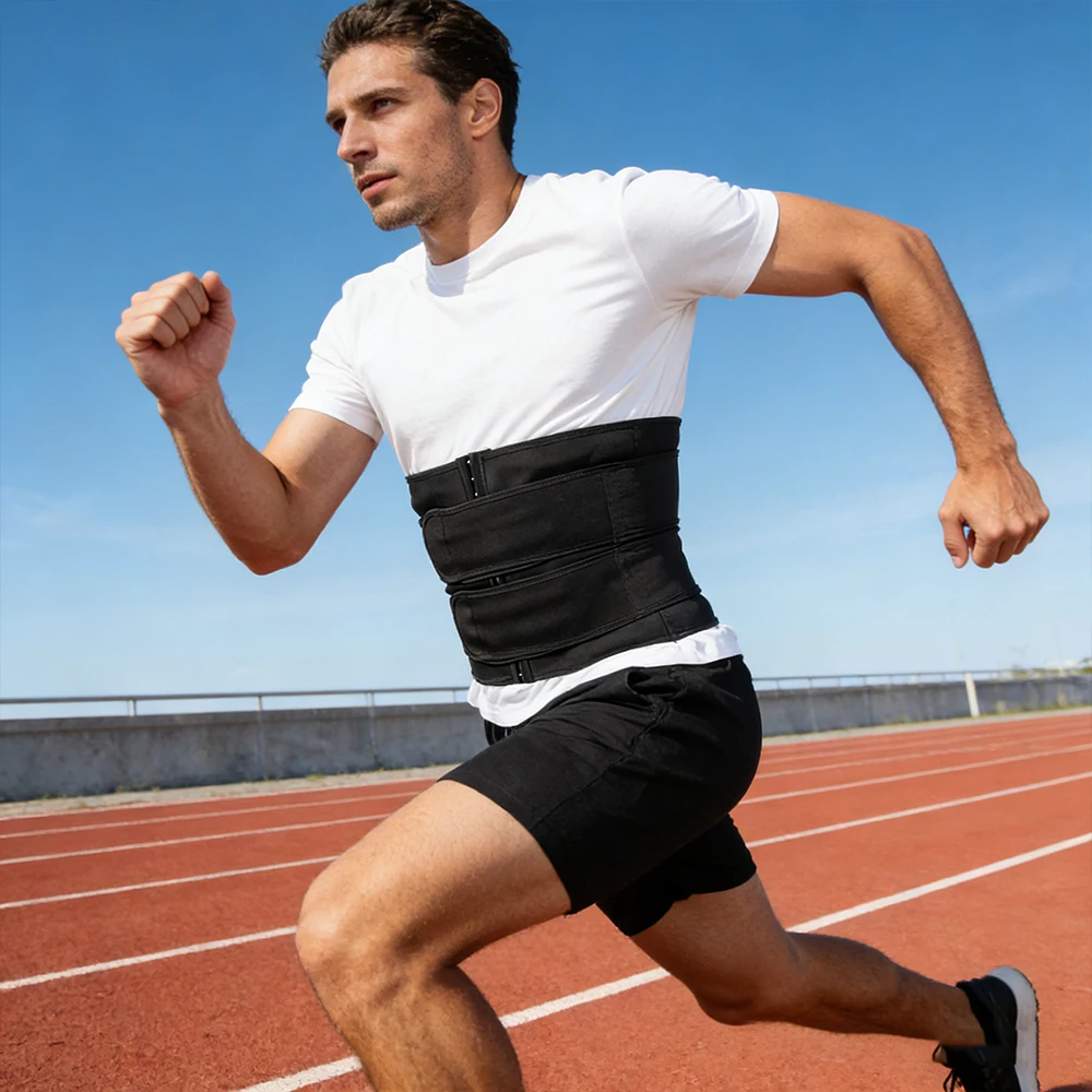1PC 調節可能なネオプレンサウナスウェットウエストトレーナ - Sweat Waist Trainer Belt Neoprene のレビューと価格