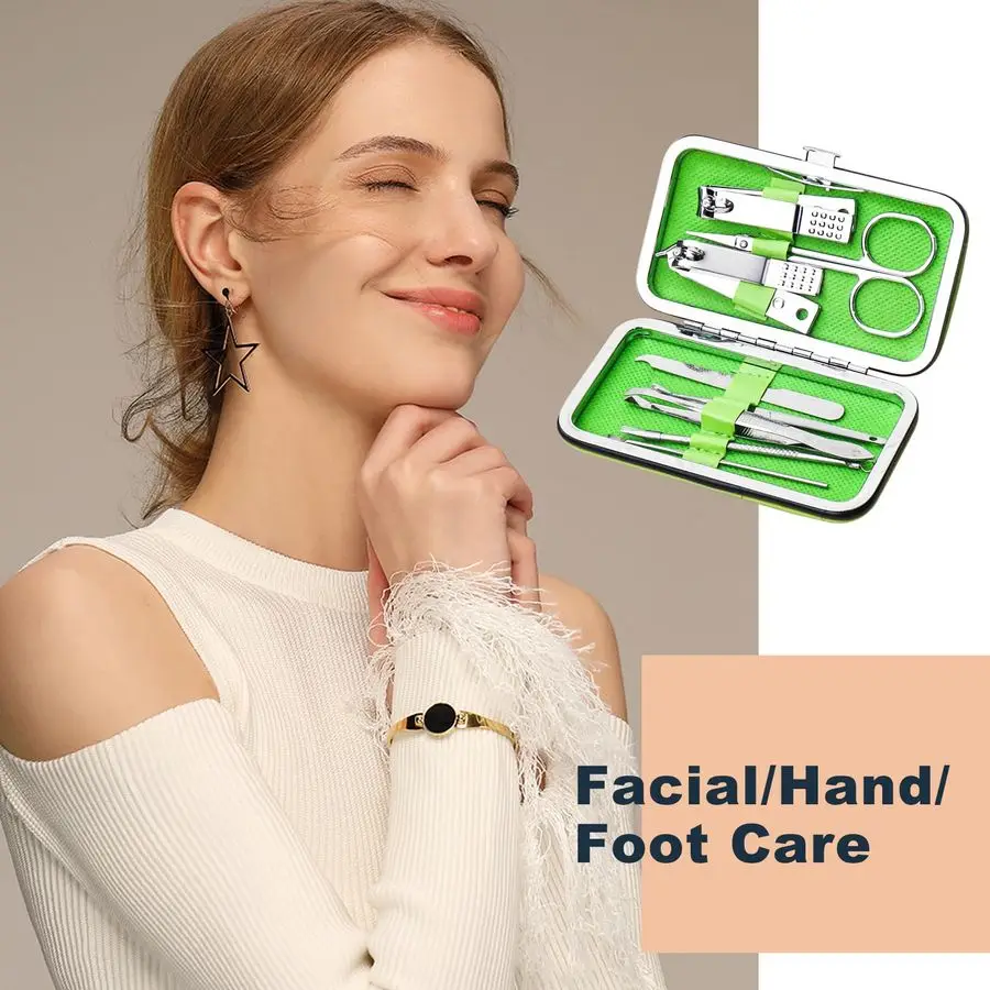 Kit Bulk, Nail Clippers Set Stainless Steel Fingernail Clippers Set, Sturdy Nail Tip Cutter Trimmers Professional Grooming Toena