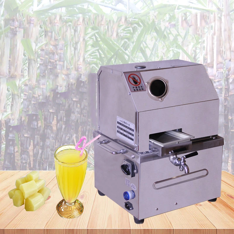 Exprimidor eléctrico de caña de azúcar, filtro mecanografiado de Material de grado alimenticio, máquina de prensa duradera, colador de acero inoxidable comercial