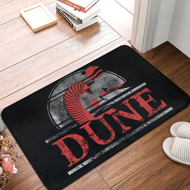 2020 Vintage Dune Floor Door Bath Kitchen Mats Herbert Frank Sci Fi Movie Arrakis Sandworm Science Fiction Entrance Carpet Rug