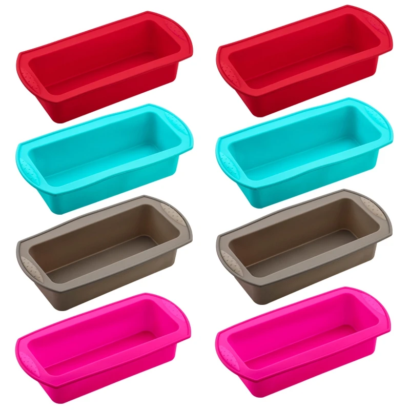 

Rectangular Cake Mold Silicone Cake Mold Baking Bread Cake Mold Baking Accessories Multicolor