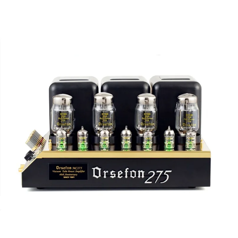 1:1 Clone MC275 Upgrade KT88 * 4 Tube Power Amplifier HiFi Push-pull kelas 75W * 2 Mono/produk tunggal dapat dibeli