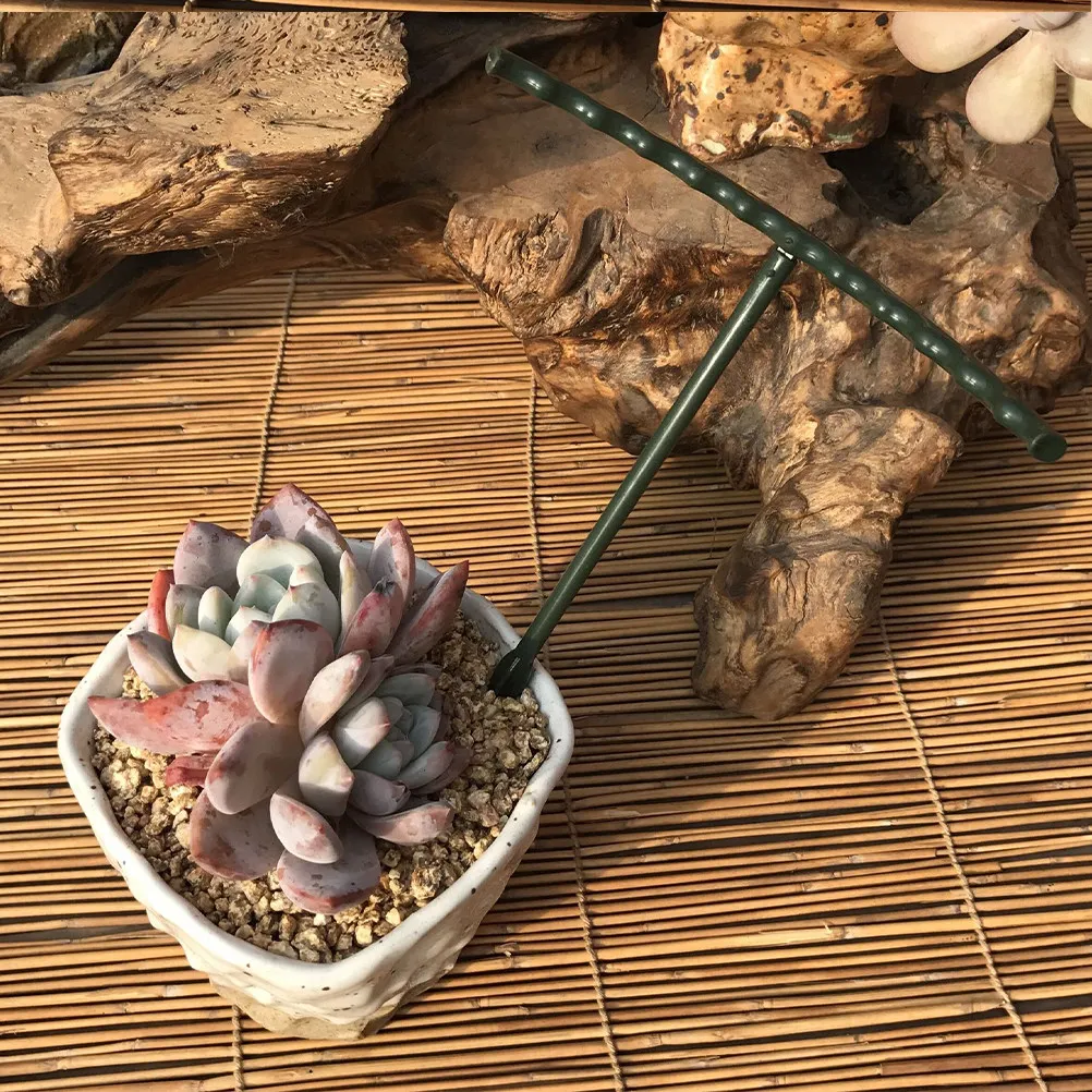 3Packs Gardening Fall Prevention Support U-Shape Plastic Plant Support Rack for Tomato Vegetable Flowers Potted Plants Stand