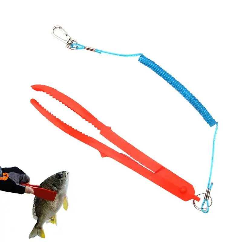 Multifunctional Fishing Fish Clip Hand Controller Tackle Tool Fishing Body Grip Clamp Gripper Grabber with Lock Switch Trigger