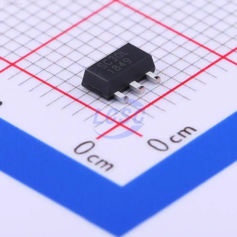 1PCS RS3005-3.0YE3L 150mA 65dB@(217Hz) Fixed 3V Positive electrode 36V SOT-89-3 Voltage Regulators - Linear, Low Drop Out (LDO)