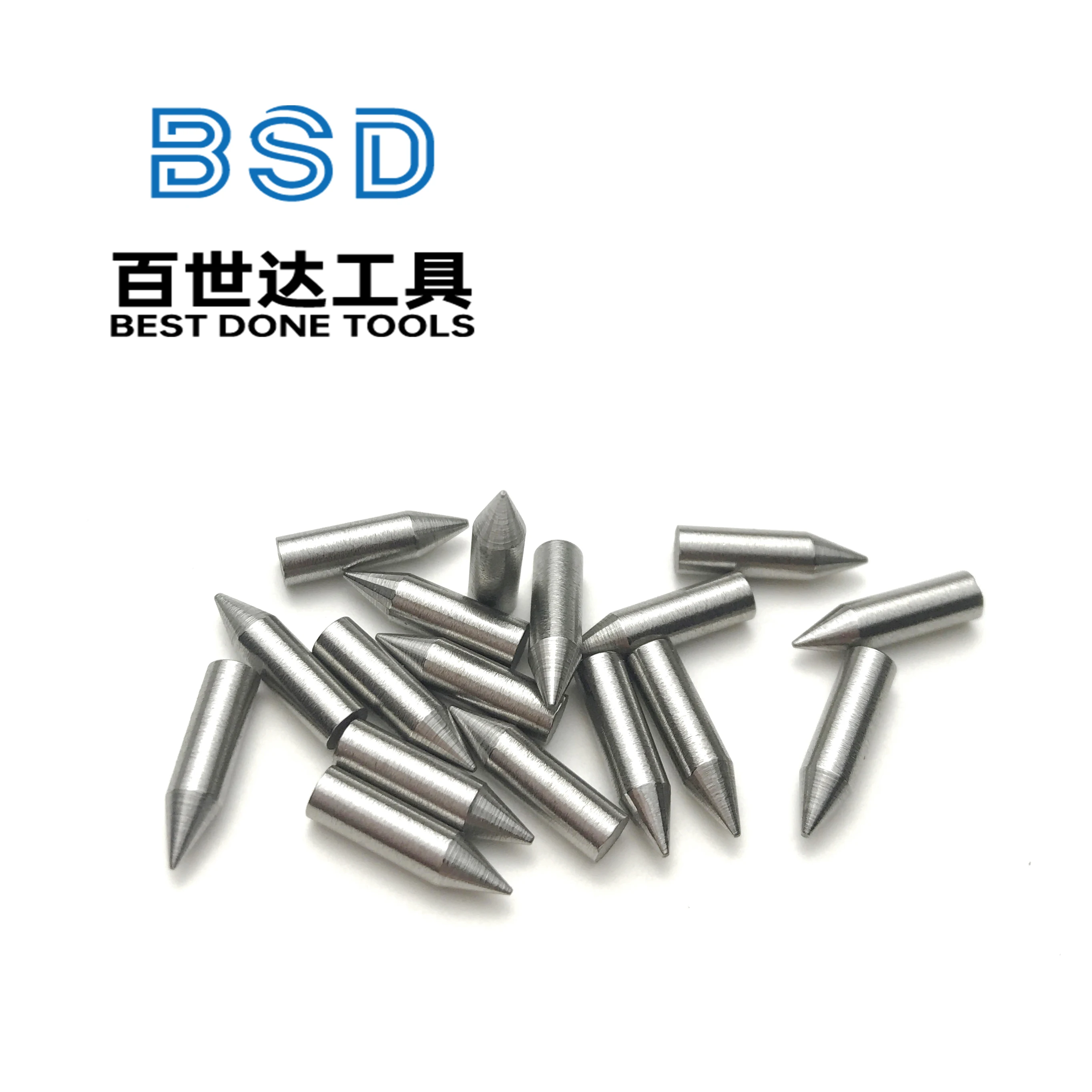 20Pcs 10%co round rods dia.3*11mm Stock fine grain size tungsten carbide needle for engraving