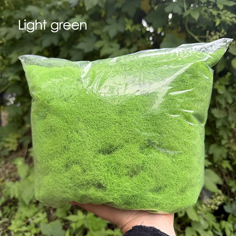 1kg Simulation Static Grass Powder Nylon Vegetation Ground Turf Lawn Model Making Material Model Train Sand Table Diy Layout