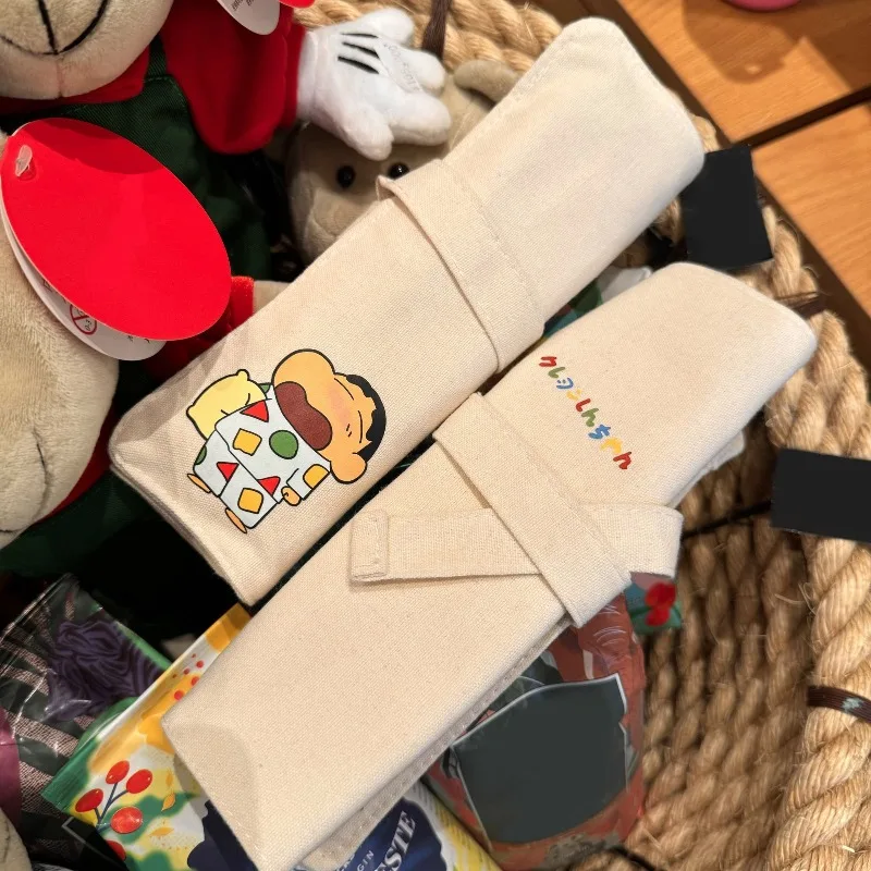

New Crayon Shin-chan Tableware Storage Bag Cute Cartoon Creativity Portable Storage Bag Fashion Exquisite Tableware Storage Bag