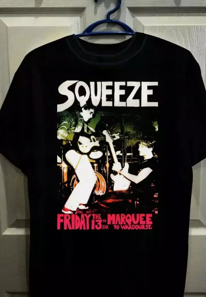 Squeeze band live at The Marquee Unisex T-shirt All Size S to 5XL