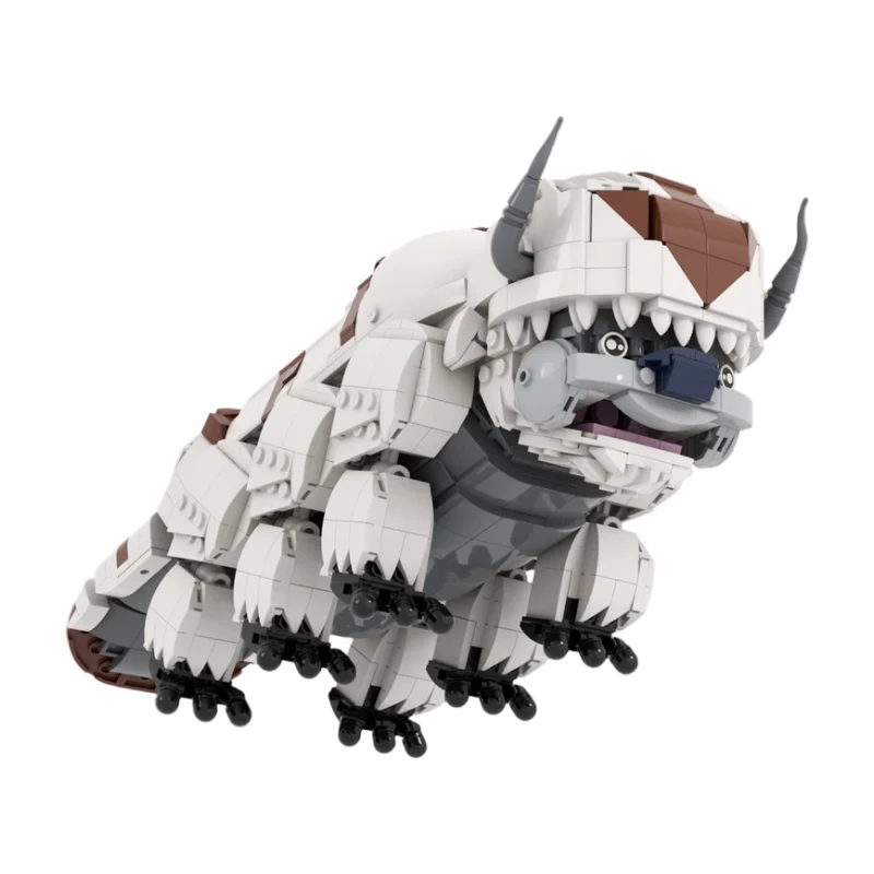 

Конструктор Appa the Sky Bison MOC, 1650 деталей, модель летающего существа в стиле фэнтези, набор для сборки