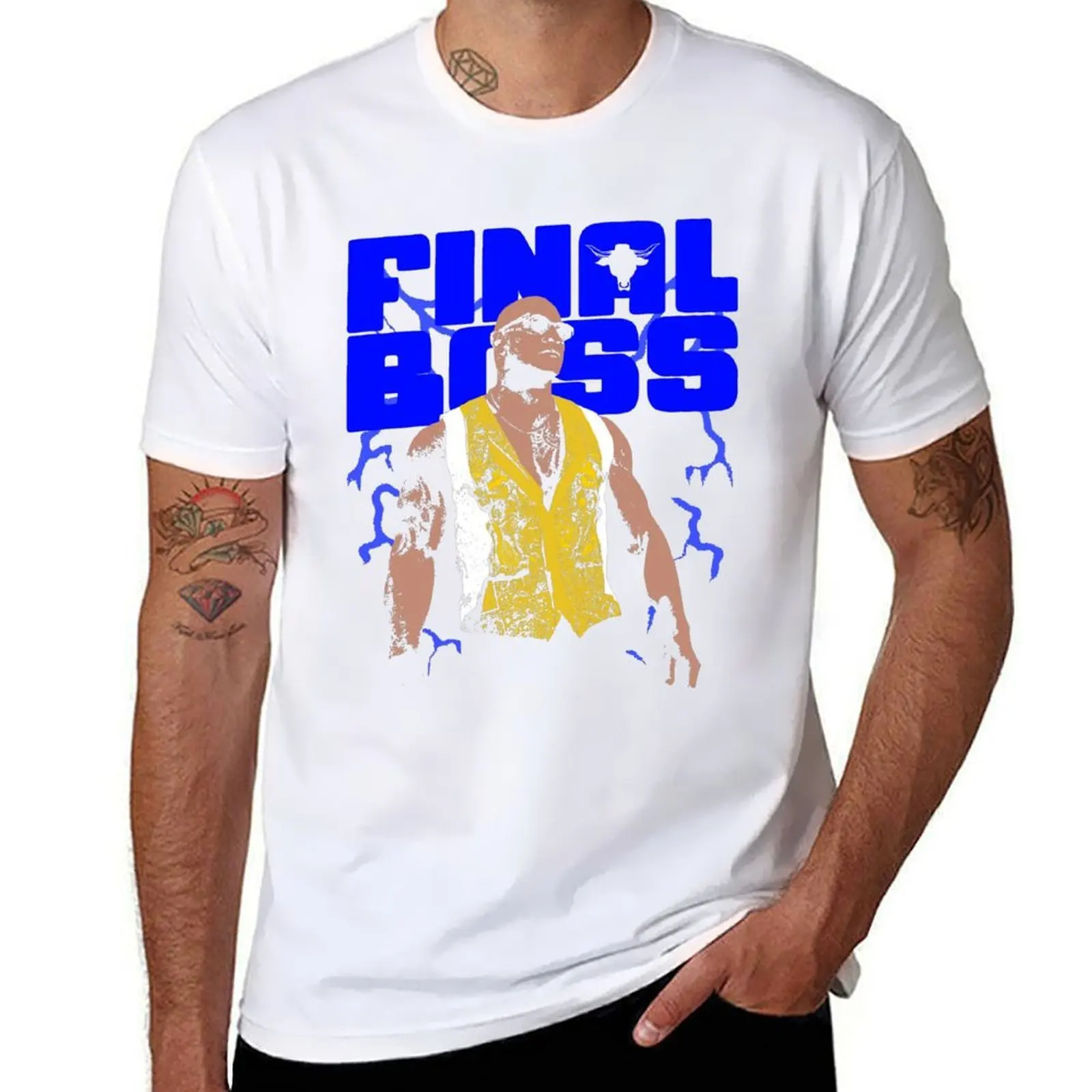 

FINAL BOSS T-Shirt t shirts for man graphic funny man t shirts for men casual T-Shirt