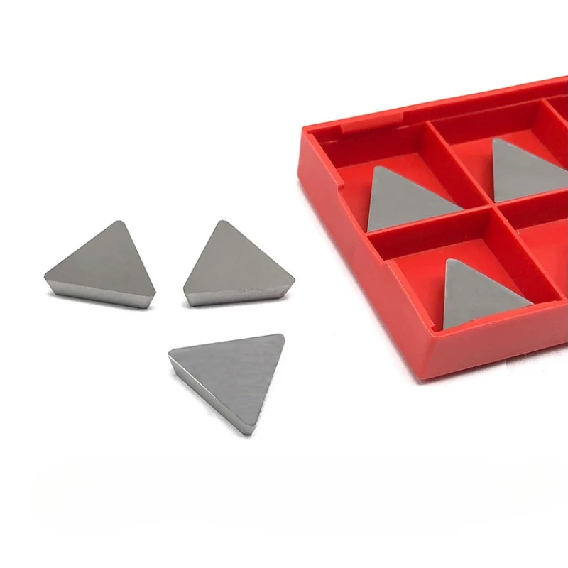 

10 шт. TPKN2204 Треугольный фрезерный станок с ЧПУ Стальные детали 90-градусный сверхтвердый сплав Портальное фрезерование