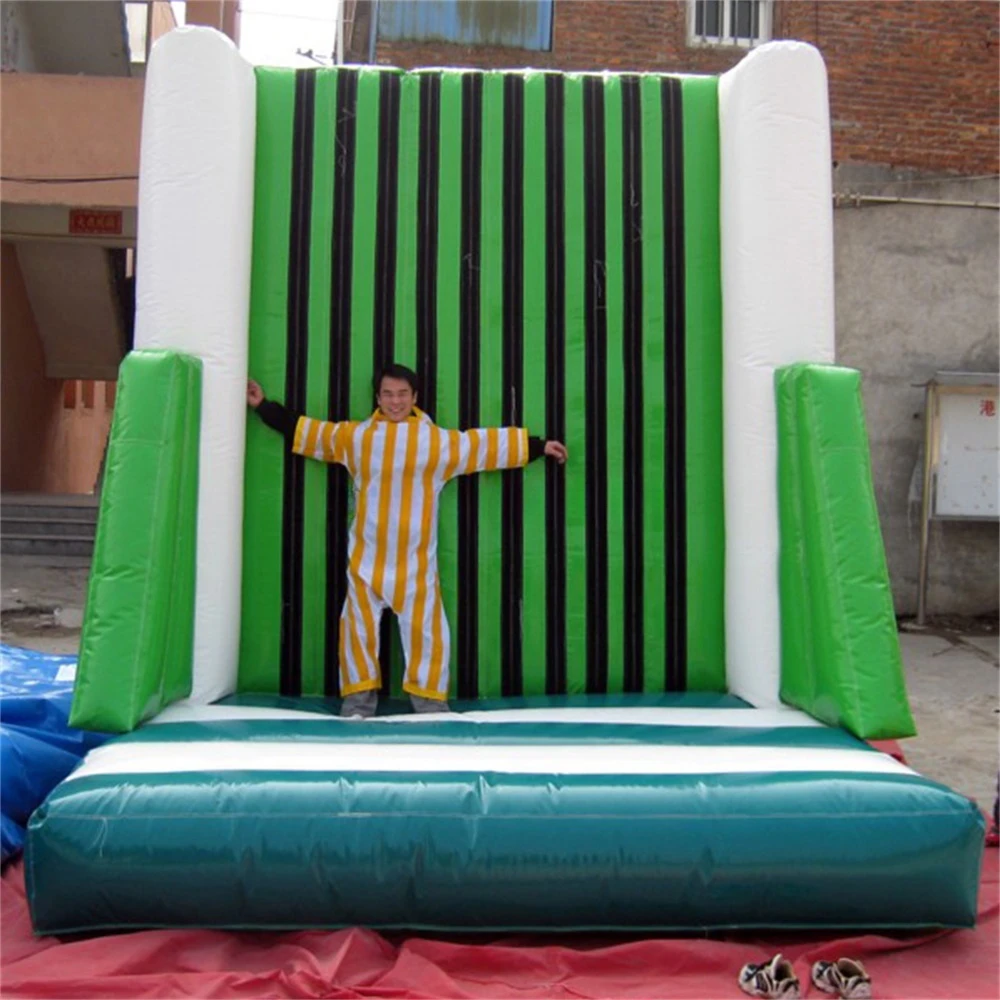 body through the wall team building game giant inflatable maze obstacle course inflatable sticky wall