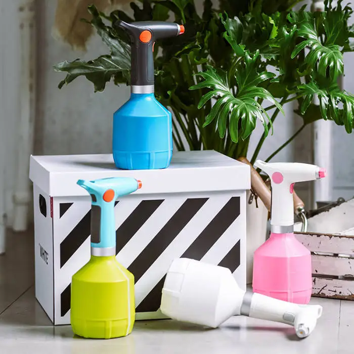 Rechargeable Battery Electric Plant Pump Sprayer Bottle 1L For Garden Home use