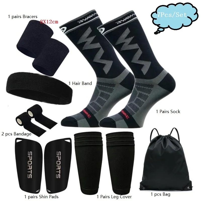 

7Pcs/Set New Cycling Socks High Quality Compression Men Bike Outdoor Women Running Professional Sports Running Racing Socks