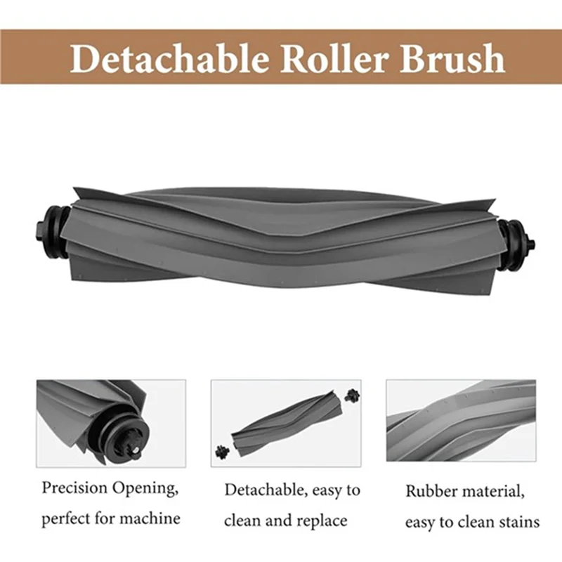 B59B-For Dreame X40 Ultra/L40 Ultra Part MOVA P50 Pro Ultra/P10 Pro Ultra Replacement Accessories Brush Filter Mop Cloth Dust Ba