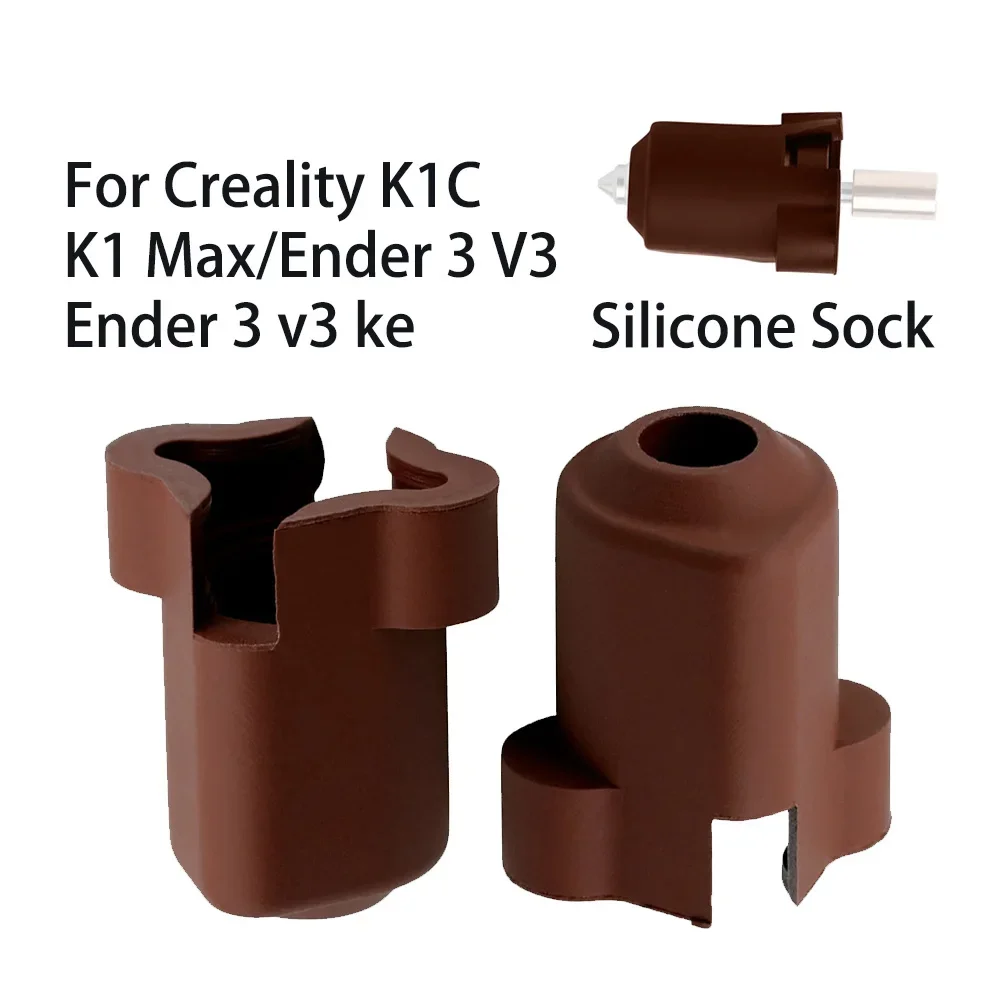 Creality Silikonhülle für K1C /K1 Max/K1 für Wärmedämmgehäuse, Keramik-Wärmeabdeckung, 1 Stück, Silikonsocke, 3D-Drucker-Teile – Detail 10