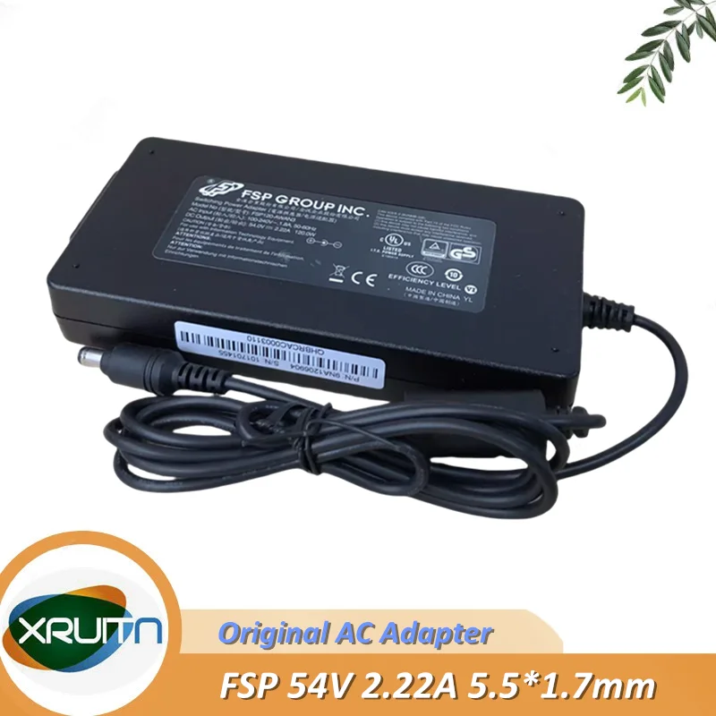 

For Hikvision POE Video Recorder Power Supply Genuine FSP FSP120-AWAN3 54V 2.22A 120W AC Switching Power Adapter Charger