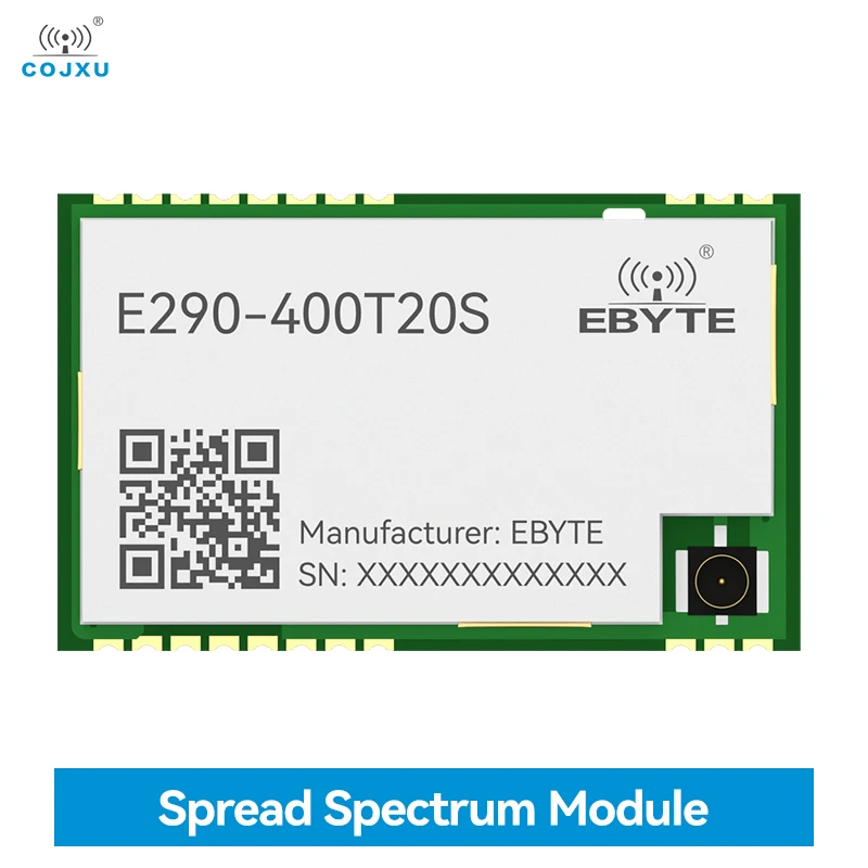 

PAN3060 ChirpIoT™ LoRa Spread Spectrum Module 20dBm RF Automatic Relay Networking Low Power COJXU E290-400T20S IPEX/Stamp Hole