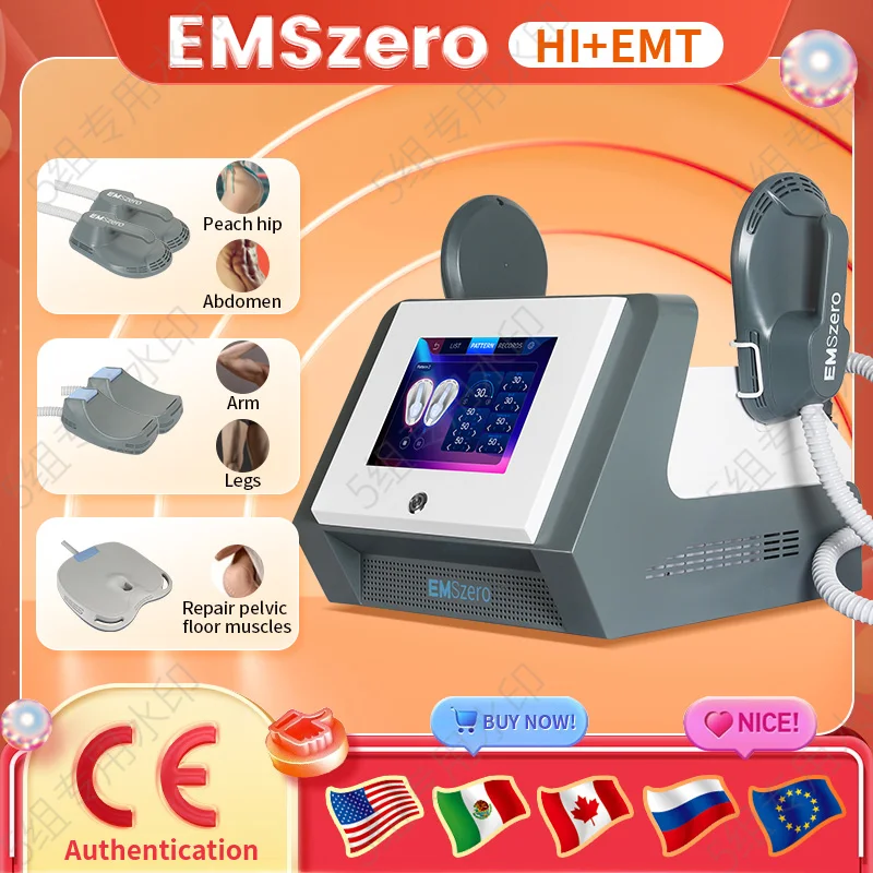 

EMSzero PRO 6500W EMS NEO RF Body Slimminng Machine Professional Electromagnetic Fat Removal Btromagnetic Stimulate