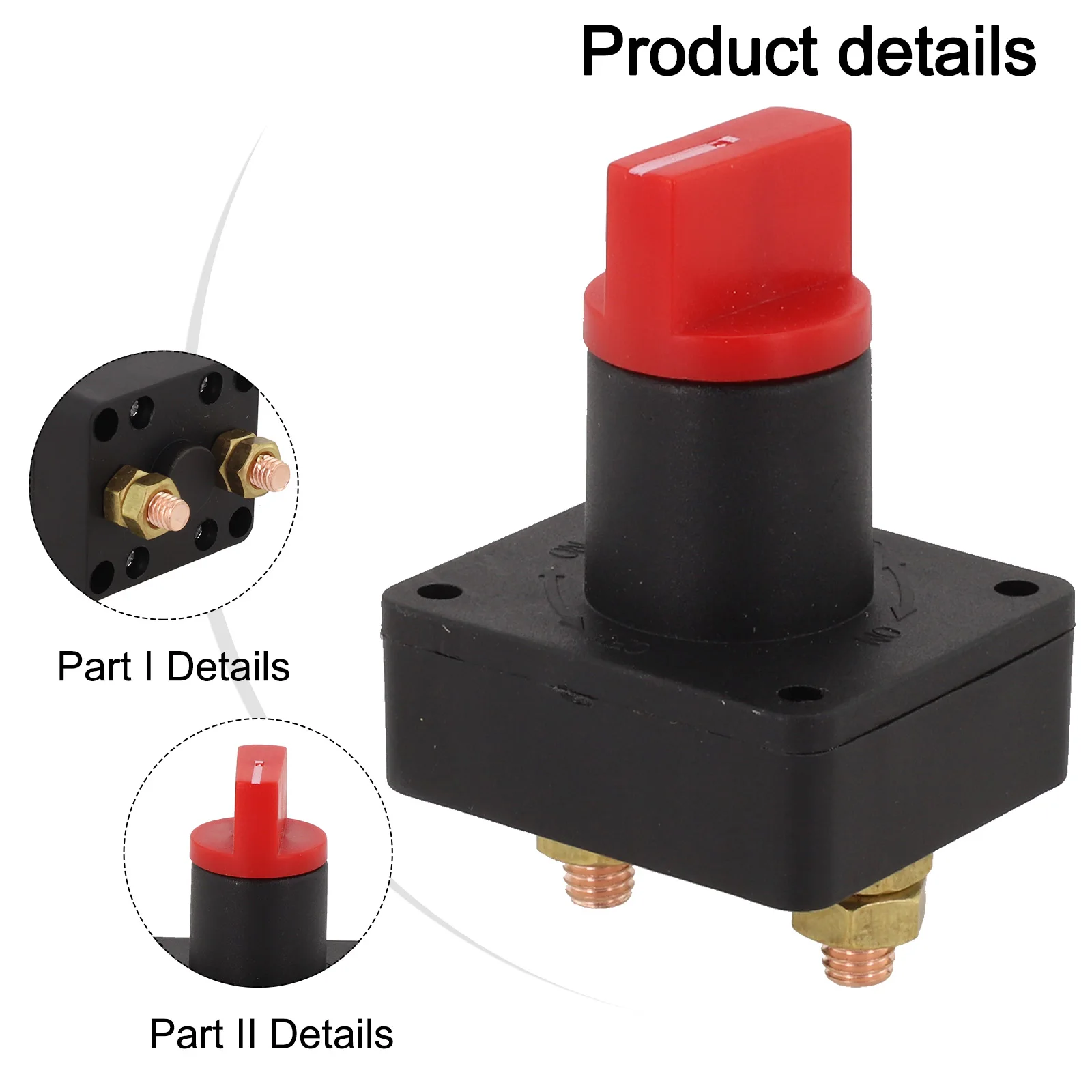 

Разъединитель аккумулятора для лодок. Вместимость упаковки. Название детали. Надежный переключатель аккумулятора Camper V VR. Совместимость.