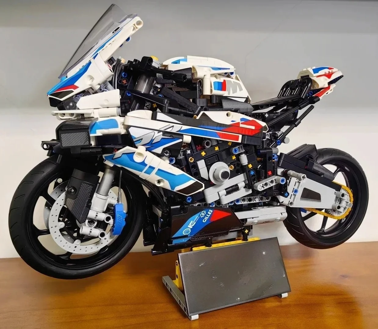 مجموعات مكعبات بناء الدراجات النارية متوافقة مع جزيئات ليغو مناسبة لهدايا عيد الميلاد 42130 #2