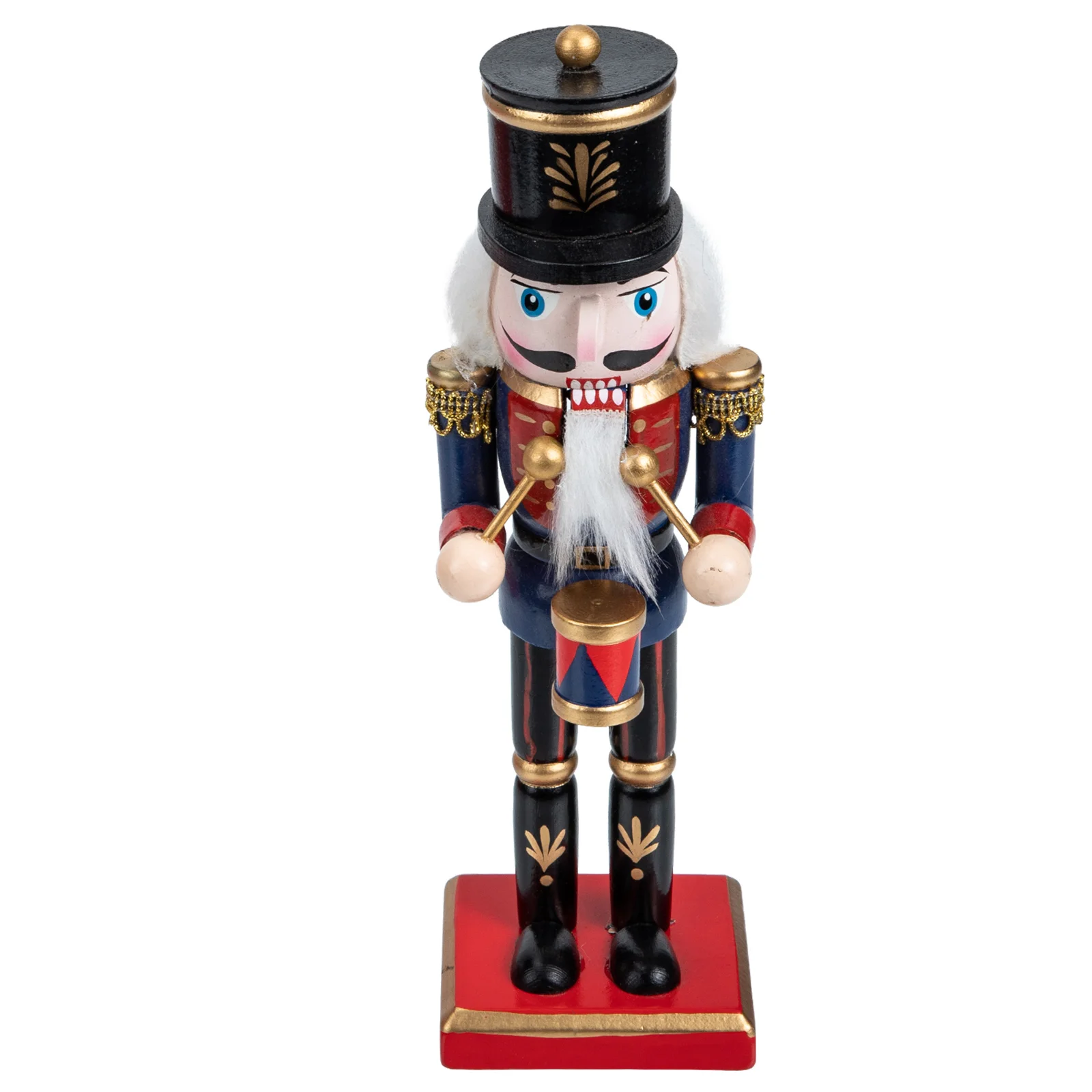 

Christmas Desktop Nutcracker Wooden Craft Ornament Festive Holiday Table Decor Soldier Theme Xmas Wood Nutcrackers
