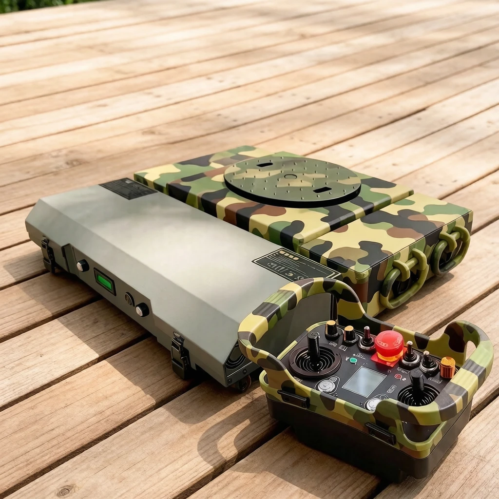 Wholesale Prices 20T 40T Automatic Guided Vehicle Material Handling Tank Cargo Moving Remote Control Electric Tank Heavy Duty