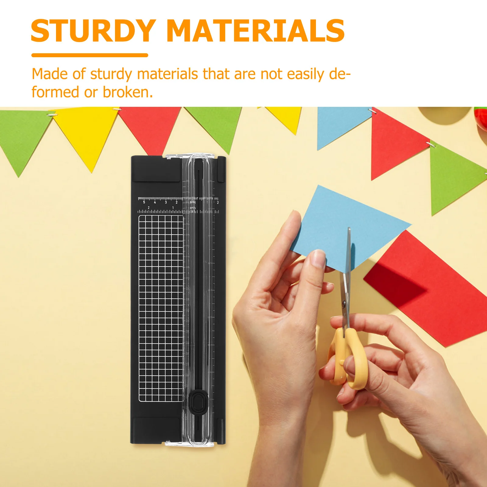 لوح تقطيع الورق المدمج، ماكينة تشذيب يدوية لمشاريع الفصول الدراسية المكتبية، مستلزمات بطاقات الدعوات بنفسك