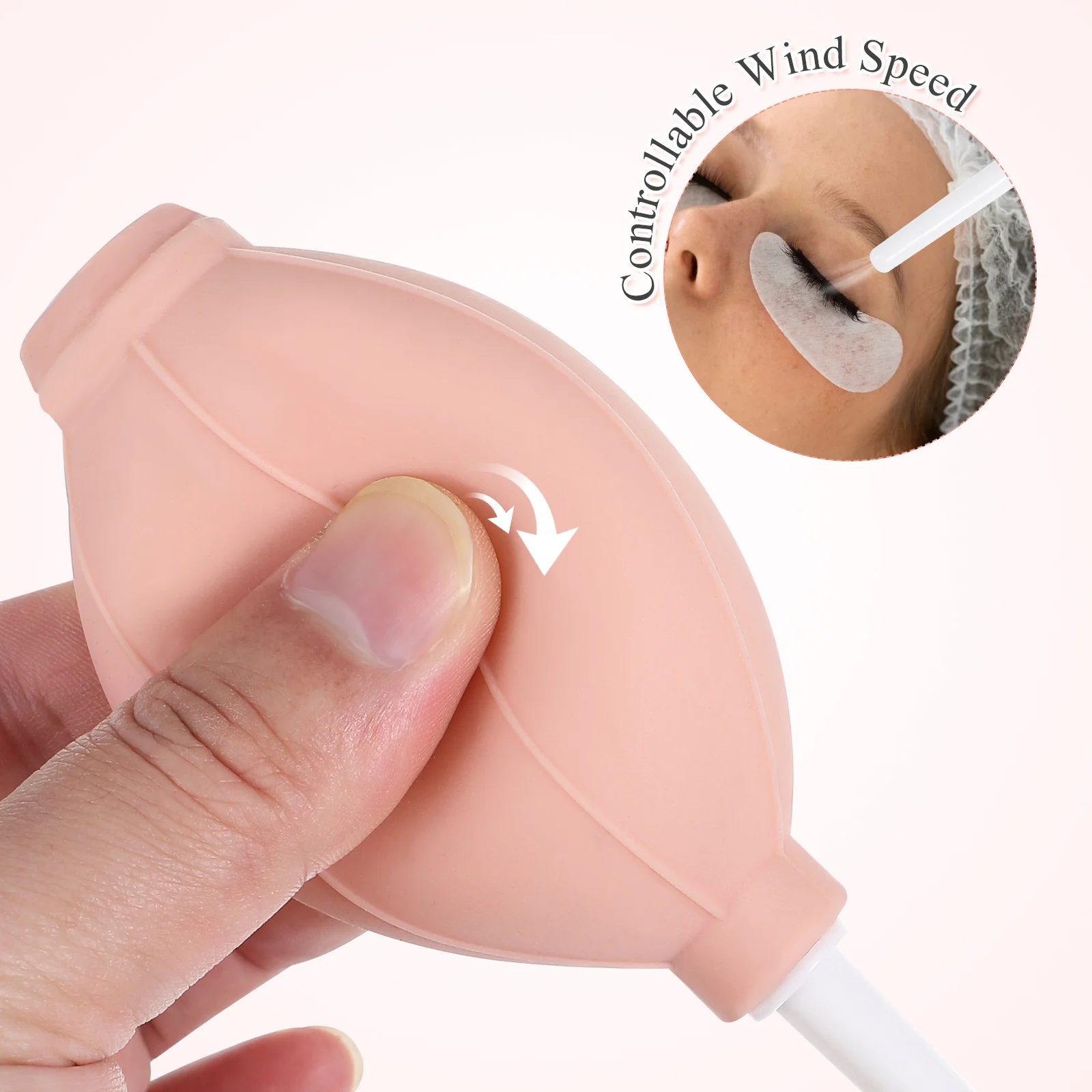 4 قطعة آلة مجفف الرموش يده منفاخ سريع الغراء تجفيف كفاءة العين لاش نظافة عدة مجفف الرموش لاش تنظيف عدة