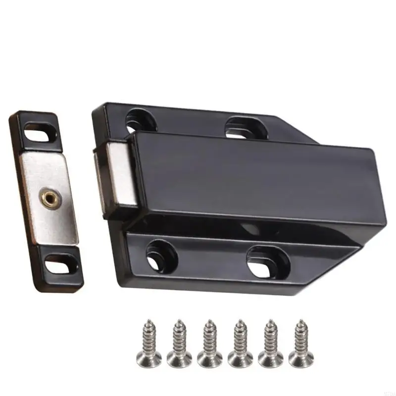 M7DA Push magnetico per aprire chiusure della porta armadio con viti impostare l'installazione fissa a 4 fori per liscia