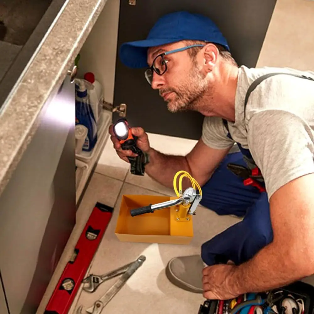 

25Kg Manual pressure testing pump High Precision Durable Household Pressure Test Pump Water Pipeline Valve Manual Operation