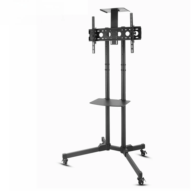 Movable TV bracket, mobile bracket cart, TV floor bracket